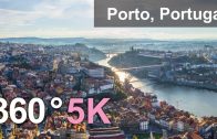 360°, Porto, Portugal. 5,6K aerial video