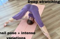 Snail pose & variations + relaxing yoga! – MilaDoesYoga