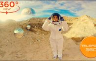 360 VR Video | Katerina on Mars. The first contact with the Martians. 360 video VR space experience.