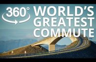 World’s Greatest Commute 360 video – Atlantic Ocean Road Norway